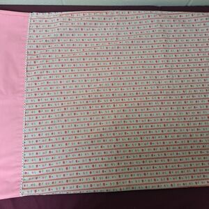 Vintage Cannon Floral And Pink Standard Size Pillowcase